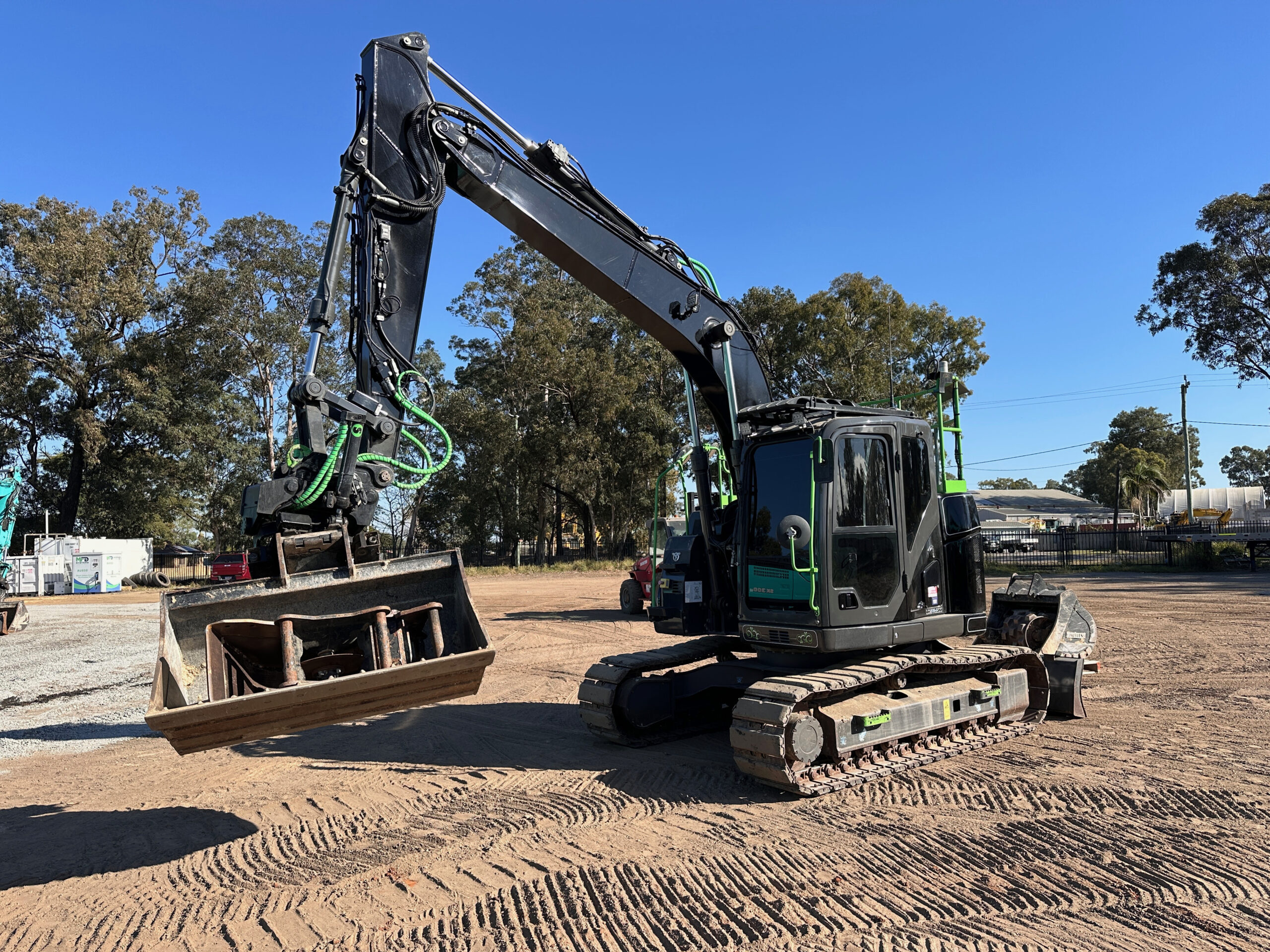 CASE CX145C EXCAVATOR image 8