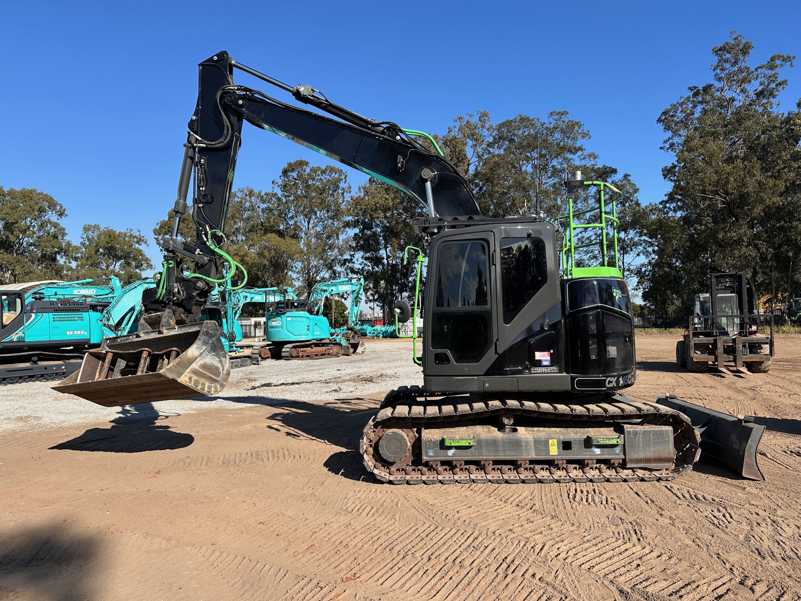 CASE CX145C EXCAVATOR image 9
